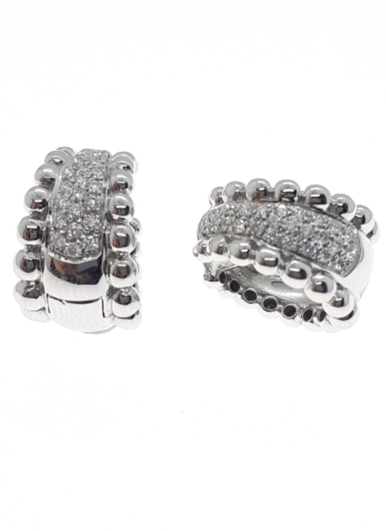 Sensi joyas jewellery Granada silver engagementDIAMONDS EARRINGS