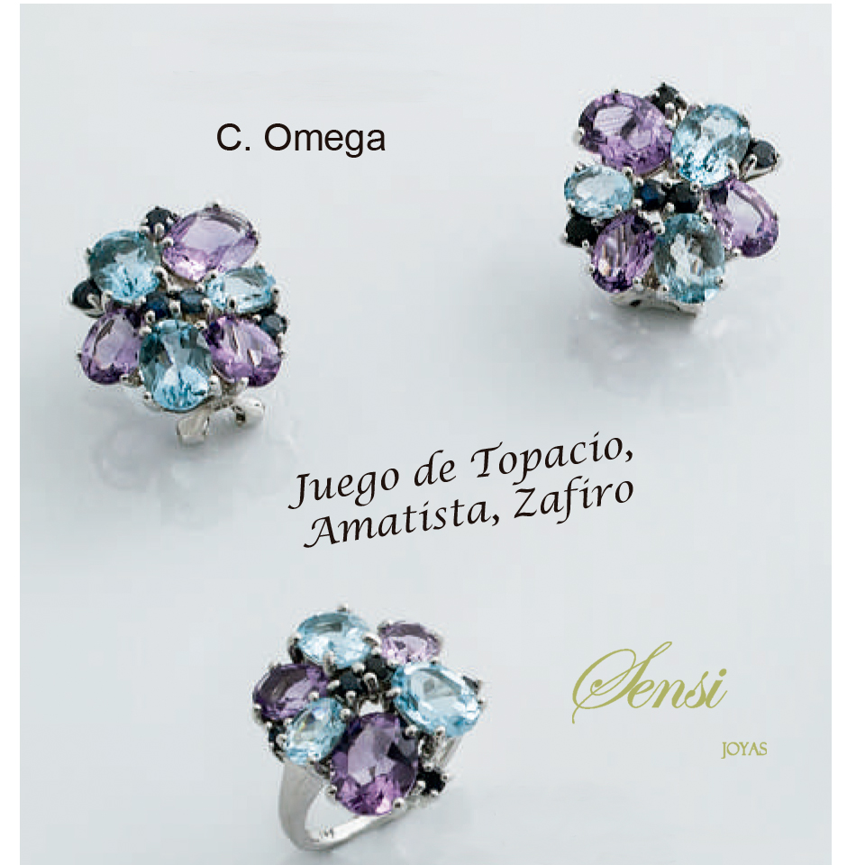 Sensi joyas jewellery Granada silver engagementSILVER EARRINGS AND SILVER RING SET